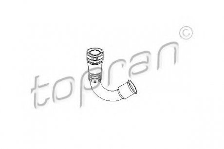 Патрубок вентиляції TOPRAN 110 957 (фото 1)