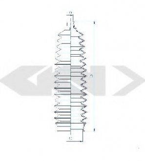 Чохол захисний GKN/Spidan 84263 (фото 1)