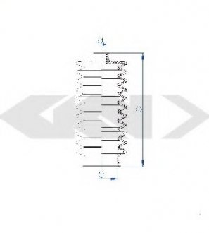 Чохол захисний GKN/Spidan 84108 (фото 1)