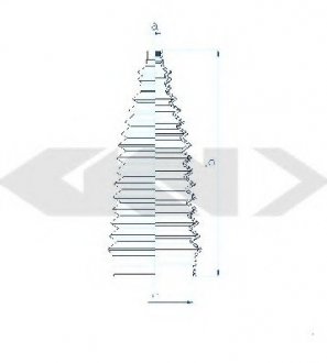 Чохол захисний GKN/Spidan 84195