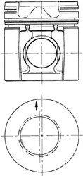 Поршень Kolbenschmidt 40 234 600 (фото 1)