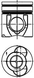 Поршень Kolbenschmidt 40 263 600 (фото 1)