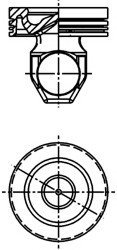 Поршень Kolbenschmidt 40 368 600 (фото 1)