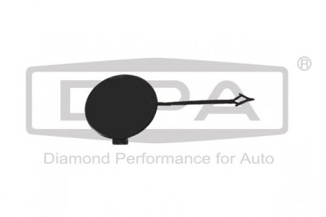 Крышка буксировочной проушины заднего бампера правая Audi A4 (07-15) DPA 88071819802 (фото 1)