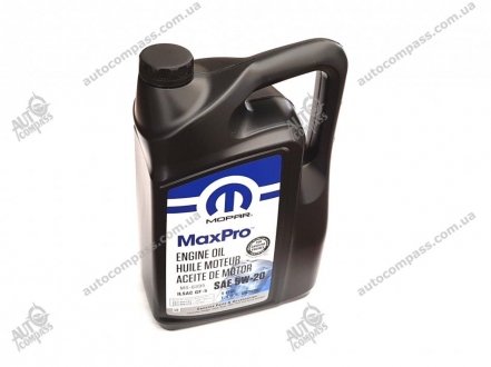 Моторна олива MaxPro 5W-20 5л. (ms-6395) MOPAR 68218891AC (фото 1)