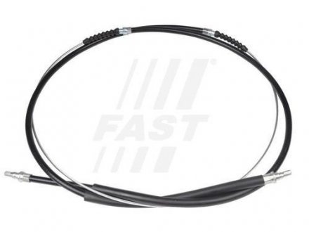 Трос стояночного тормоза задний барабан citroen jumper 02-06, fiat ducato 02-06, peugeot boxer 02-06 FAST FT69176 (фото 1)