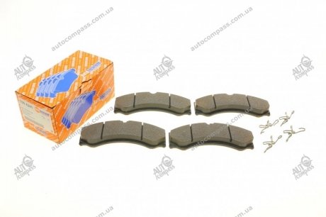 Колодки гальмівні (передні/задні) MB Sprinter 408-416/VW LT 46 96- (з пружинками) AUTOTECHTEILE 100 4241