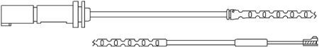 Датчик износа дисковых тормозных колодок QUICKBRAKE WS0298A (фото 1)