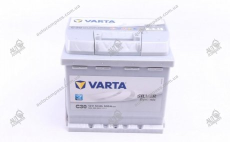 Стартерна батарея (акумулятор) VARTA 554400053 3162 (фото 1)