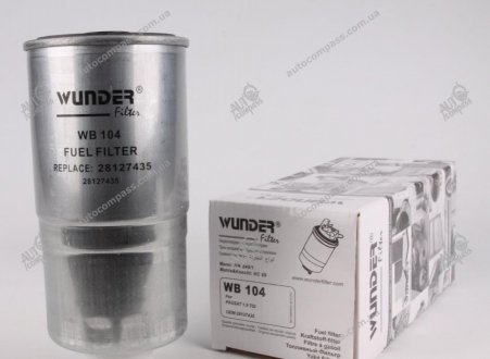 Фильтр топливный WUNDER FILTER WB 104 (фото 1)