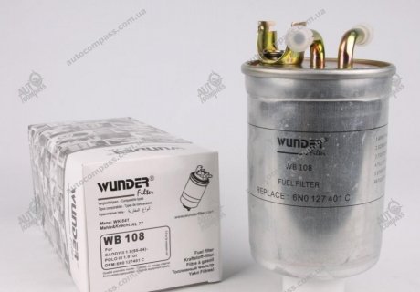 Фильтр топливный WUNDER FILTER WB 108 (фото 1)