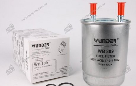 Фильтр топливный WUNDER FILTER WB 809 (фото 1)