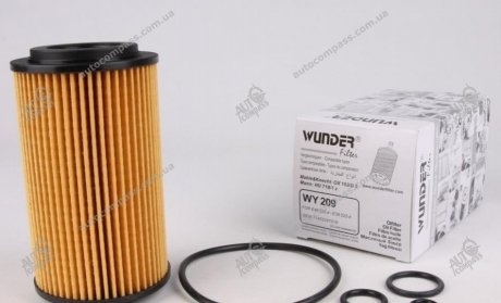 Фильтр масляный WUNDER FILTER WY 209 (фото 1)