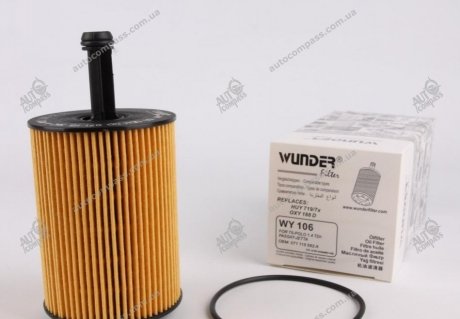 Фильтр масляный WUNDER FILTER WY 106 (фото 1)