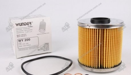 Фильтр масляный WUNDER FILTER WY 200 (фото 1)