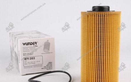 Фильтр масляный WUNDER FILTER WY 203 (фото 1)