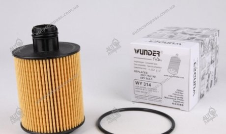 Фильтр масляный WUNDER FILTER WY 314 (фото 1)