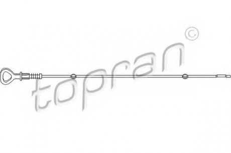 Щуп вимірювання рівня оливи TOPRAN 109301 (фото 1)