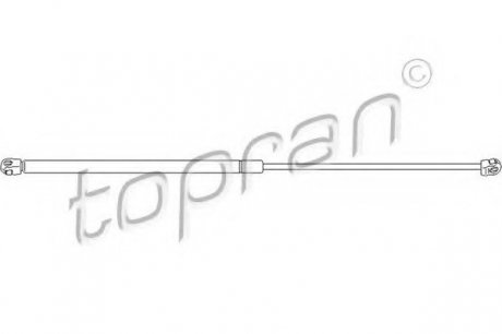 Амортизатор капота TOPRAN 112054 (фото 1)