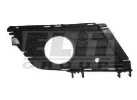 Решетка бампера переднего правая с отв. для противотуанок 11, 03- ELIT KH5023 9922 (фото 1)