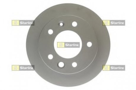 Диск тормозной окрашенный (антикорозионная обработка) STARLINE PB 2539C (фото 1)