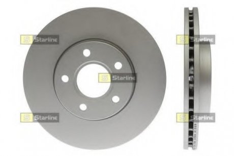 Диск тормозной окрашенный (антикорозионная обработка) STARLINE PB 2959C (фото 1)