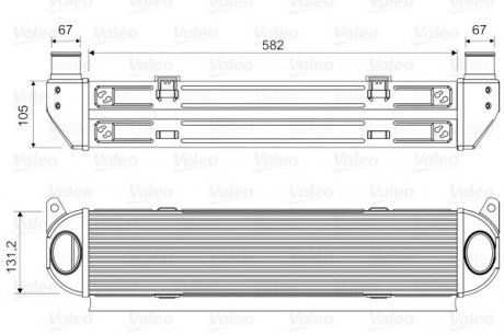 Інтеркулер LANDROVER RangeRoverSport "2,7TD "04-13 Valeo ="818359" (фото 1)