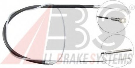 Трос ручного гальма BMW 5 (вир-во) A.B.S K10256 (фото 1)