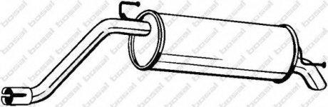 Вихлопна труба BOSAL 148-161 (фото 1)