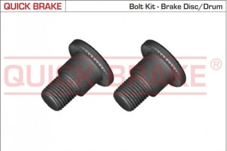 Болти кріплення гальм. дисків QUICK BRAKE 11679K (фото 1)