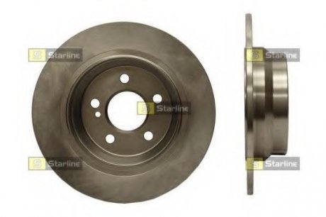 Гальмівний диск STARLINE PB 1464 (фото 1)