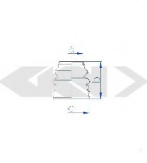 Чохол захисний GKN/Spidan 84106 (фото 1)