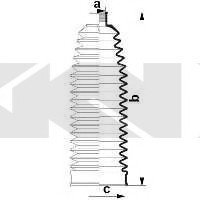 Пильовик рульового механізма GKN/Spidan 84083 (фото 1)