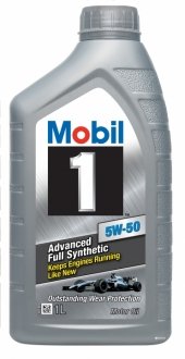 MOBIL1 1л FS 5W-50 Синтетика ACEA A3, B3, A3, B4, API SN, CF, VW501 01, 505 00, MB-Approval 229.3MB-Approval 229.1, BMW High Performance Diesel Oil, Lexus LFA Service Fill MOBIL MOBIL9459 (фото 1)