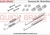 ZESTAW INSTAL SZCZK QB105-0021 TYг DACIA DUSTER 10-,RENAULT CLIO GRANDTOUR 13- QUICKBRAKE 1050021 (фото 1)