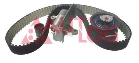 Комплект ГРМ A6 00-05, Golf 98-01, Sharan 95-10 1.9TDI (рем. Conti CT1028) (с успокоителем) AUTLOG ZK1038 (фото 1)