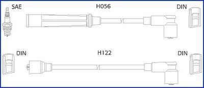 Комплект электропроводки HITACHI 134474 (фото 1)