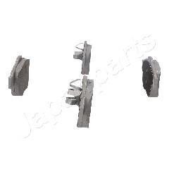 TOYOTA Тормозные колодки дисковые AVENSIS 01-03 JAPANPARTS PA-221AF (фото 1)