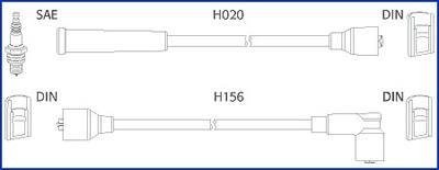 Комплект электропроводки HITACHI 134227 (фото 1)