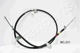 TOYOTA Трос ручн.тормоза прав.Rav 4 III 08- JAPANPARTS BC-231 (фото 1)