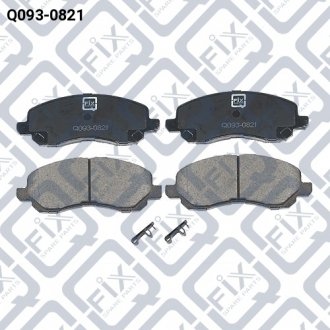 КОЛОДКИ ГАЛЬМІВ ПЕРЕДН MITSUBISHI LANCER IX GALANT Q-FIX Q0930821
