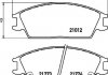Гальмівні колодки перед. Hyundai Accent/Getz 94-10 HELLA PAGID 8DB355006-271 (фото 2)