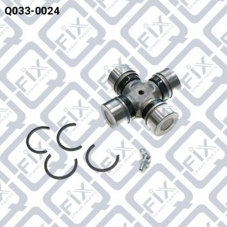 КРЕСТОВИНА КАРД ВАЛА TOYOTA LAND CRUISER PRADO 120 Q-FIX Q0330024 (фото 1)