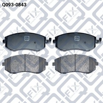Колодки гальмівні передні Q-FIX Q0930843