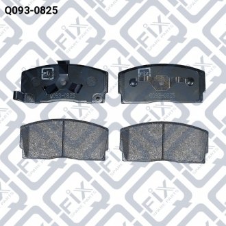 Колодки гальмівні передн.дискові Q-FIX Q0930825