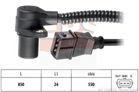 Датчик положения коленвала EPS 1.953.252 (фото 1)