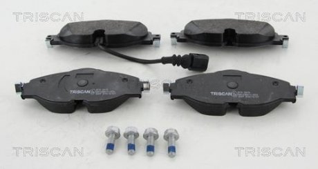 Колодки гальмівні для дискових гальм Triscan 8110 29170 (фото 1)