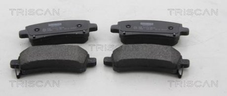 Колодки гальмівні для дискових гальм Triscan 8110 24037 (фото 1)