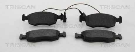 Колодки гальмівні для дискових гальм Triscan 8110 15065 (фото 1)