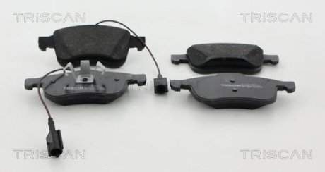 Колодки гальмівні для дискових гальм Triscan 8110 15063 (фото 1)
